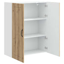Vægskab LUCCA Artisan-eg 80 x 31 x 100 cm Konstrueret træ