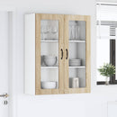 Væglågskab LUCCA Sonoma-eg 80 x 31 x 100 cm Konstrueret træ
