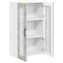 Væglågskab LUCCA Betongrå 60 x 31 x 100 cm Konstrueret træ