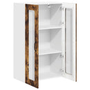 Væglågskab LUCCA Røget eg 60 x 31 x 100 cm Konstrueret træ