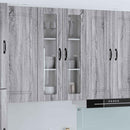 Væglågskab LUCCA Grå sonoma-eg 60 x 31 x 100 cm Konstrueret træ