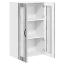 Væglågskab LUCCA Grå sonoma-eg 60 x 31 x 100 cm Konstrueret træ