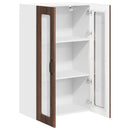 Væglågskab LUCCA Brunt eg 60 x 31 x 100 cm Konstrueret træ