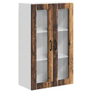 Væglågskab LUCCA Gammelt træ 60 x 31 x 100 cm Konstrueret træ