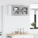 Væglågskab PORTO 2 pcs Beton Grå 40 x 31 x 40 cm