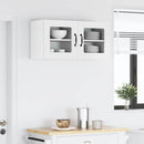 Væglågskab PORTO 2 pcs Høj gloss hvid 40 x 31 x 40 cm