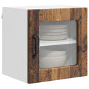 Væglågskab PORTO 2 pcs Gammelt træ 40 x 31 x 40 cm