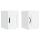 Vægskab PORTO 2 pcs Hvid 30 x 31 x 40 cm Konstrueret træ