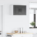 Vægskab PORTO 2 pcs Sort 30 x 31 x 40 cm Konstrueret træ