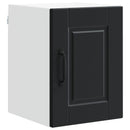 Vægskab PORTO 2 pcs Sort 30 x 31 x 40 cm Konstrueret træ