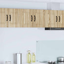 Vægskab PORTO 2 pcs Sonoma eg 30 x 31 x 40 cm Konstrueret træ