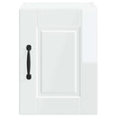 Vægskab PORTO 2 pcs Høj gloss hvid 30 x 31 x 40 cm