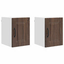 Vægskab PORTO 2 pcs Brun eg 30 x 31 x 40 cm Konstrueret træ