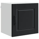 Vægskab PORTO 2 pcs Sort 40 x 31 x 40 cm Konstrueret træ