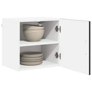 Vægskab PORTO 2 pcs Sort 40 x 31 x 40 cm Konstrueret træ