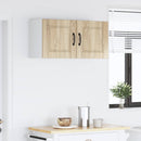 Vægskab PORTO 2 pcs Sonoma eg 40 x 31 x 40 cm Konstrueret træ