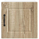 Vægskab PORTO 2 pcs Sonoma eg 40 x 31 x 40 cm Konstrueret træ