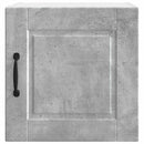 Vægskab PORTO 2 pcs Beton Grå 40 x 31 x 40 cm Konstrueret træ