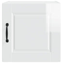 Vægskab PORTO 2 pcs Høj gloss hvid 40 x 31 x 40 cm