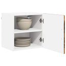 Vægskab PORTO 2 pcs Røget eg 40 x 31 x 40 cm Konstrueret træ
