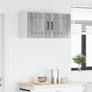 Vægskab PORTO 2 pcs Grå Sonoma 40 x 31 x 40 cm Konstrueret træ
