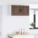 Vægskab PORTO 2 pcs Brun eg 40 x 31 x 40 cm Konstrueret træ