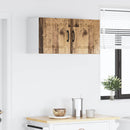 Vægskab PORTO 2 pcs Gammelt træ 40 x 31 x 40 cm Konstrueret træ
