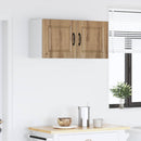 Vægskab PORTO 2 pcs Artisan Egetræ Konstrueret træ