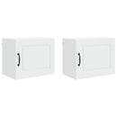 Vægskab PORTO 2 pcs Hvid 50 x 31 x 40 cm Konstrueret træ