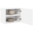 Vægskab PORTO 2 pcs Hvid 50 x 31 x 40 cm Konstrueret træ