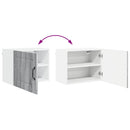 Vægskab PORTO 2 pcs Grå Sonoma 50 x 31 x 40 cm Konstrueret træ