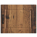 Vægskab PORTO 2 pcs Gammelt træ 50 x 31 x 40 cm Konstrueret træ