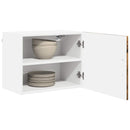 Vægskab PORTO 2 pcs Gammelt træ 50 x 31 x 40 cm Konstrueret træ
