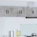 Vægskab PORTO 2 pcs Beton Grå 60 x 31 x 40 cm Konstrueret træ