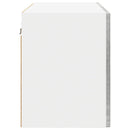 Vægskab PORTO 2 pcs Beton Grå 60 x 31 x 40 cm Konstrueret træ