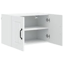 Vægskab PORTO 2 pcs Høj gloss hvid 60 x 31 x 40 cm