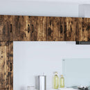 Vægskab PORTO 2 pcs Røget eg 60 x 31 x 40 cm Konstrueret træ