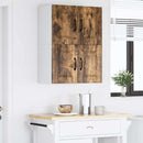 Vægskab PORTO 2 pcs Røget eg 60 x 31 x 40 cm Konstrueret træ