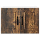 Vægskab PORTO 2 pcs Røget eg 60 x 31 x 40 cm Konstrueret træ