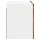 Vægskab PORTO Gammelt træ 60 x 31 x 40 cm Konstrueret træ
