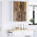 Vægskab PORTO 2 pcs Gammelt træ 60 x 31 x 40 cm Konstrueret træ