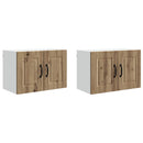 Vægskab PORTO 2 pcs Artisan Egetræ Konstrueret træ