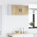 Vægskab PORTO Sonoma eg 80 x 31 x 40 cm Konstrueret træ