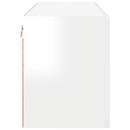 Vægskab PORTO Høj gloss hvid 80 x 31 x 40 cm Konstrueret træ