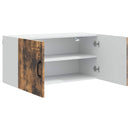 Vægskab PORTO Røget eg 80 x 31 x 40 cm Konstrueret træ