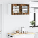 Væglågskab PORTO Røget eg 80 x 31 x 40 cm Konstrueret træ
