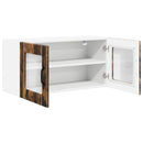 Væglågskab PORTO Røget eg 80 x 31 x 40 cm Konstrueret træ