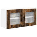 Væglågskab PORTO Røget eg 80 x 31 x 40 cm Konstrueret træ