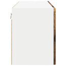 Væglågskab PORTO Røget eg 80 x 31 x 40 cm Konstrueret træ