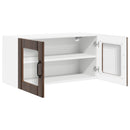 Væglågskab PORTO Brun eg 80 x 31 x 40 cm Konstrueret træ